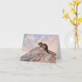 Pensée à vous carte de note (Fleur jaune)