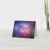 Pensée à vous carte de note d'avion de l'espace (Devant)