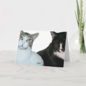 Pensée en dehors de la carte de voeux (Dos)