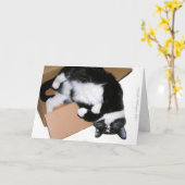 Pensée en dehors de la carte de voeux (Fleur jaune)