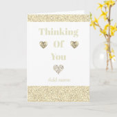 Pensée personnalisée spéciale de votre carte (Fleur jaune)