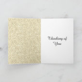 Pensée personnalisée spéciale de votre carte (Intérieur)