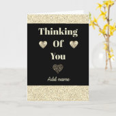 Pensée personnalisée spéciale de votre carte (Fleur jaune)