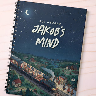 Pensée personnalisée Train de nuit à bord
