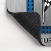 Penseel metaal kijkt Raceflak Muismat (Hoek)