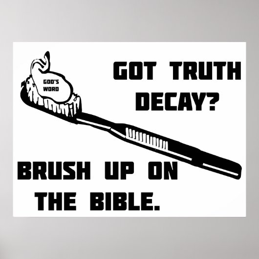 Penseel op de Bijbel Poster (Voorkant)