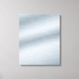 Penseel Silver-kijk achtergrond Canvas Afdruk
