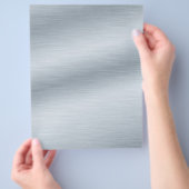 Penseel Silver-kijk achtergrond Flyer (Hand)