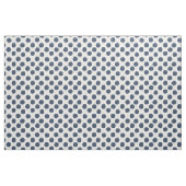 Penseel Stippen hedendaags blauw crème Vette cirke Stof (Yard (91,4 cm))