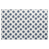 Penseel Stippen hedendaags blauw crème Vette cirke Stof (Fat Quarter)