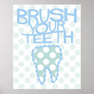 Penseel uw Poster met de Dentist Bathroom
