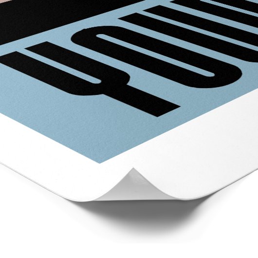 Penseel uw tanden met uw handen retro poster (Hoek)