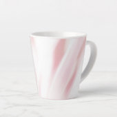 Penseel Zacht Roze Latte Mok (Rechterhoek)