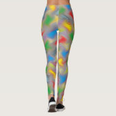 Penseellijnen Leggings (Achterkant)