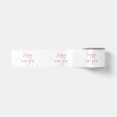 Penseelscript Faux Roos Gold Glitter Lint (Voorkant)