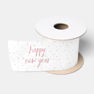 Penseelscript Faux Roos Gold Glitter Lint