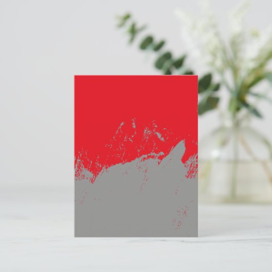 Penseelstreek 12 briefkaart (Staand voorkant)