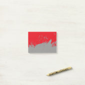 Penseelstreek 12 post-it® notes (Op bureau)