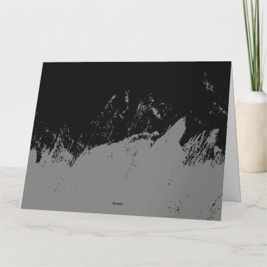 Penseelstreek 2 bedankkaart (Achterkant)