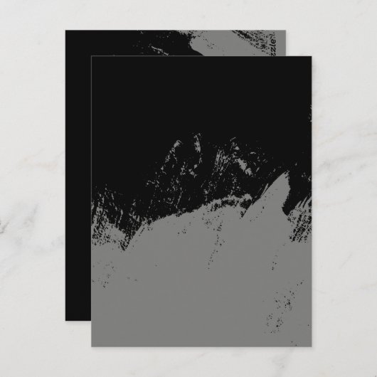 Penseelstreek 2 briefkaart (Voorkant / Achterkant)