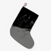 Penseelstreek 2 kleine kerstsok (Voorkant (Hangend))