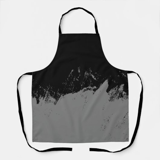 Penseelstreek 2 schort (Voorkant)