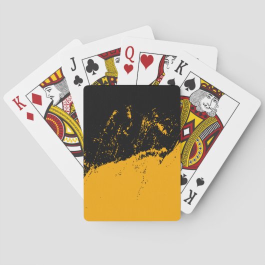 Penseelstreek 3 pokerkaarten (Achterkant)