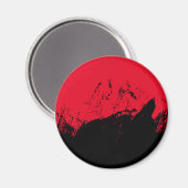 penseelstreek 9 magneet (Voorkant / Achterkant)