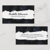 penseelstreek | Bokeh achtergrond Visitekaartje (Voorkant / Achterkant)