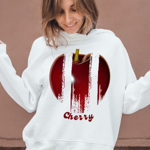 Penseelstreek "Cherry" Fruit T-shirt