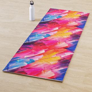 penseelstreken 2 patroon yogamat