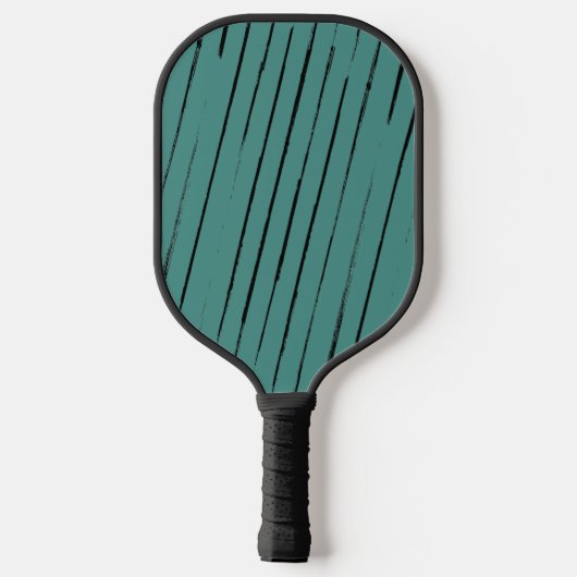 Penseelstreken Aangepast inspringend pedaalpeddel Pickleball Paddle (Achterkant)