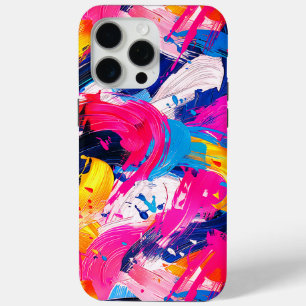 penseelstreken iPhone 15 pro max hoesje