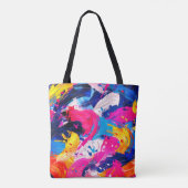 penseelstreken draagtas (Achterkant)