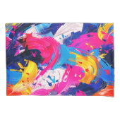 penseelstreken kussensloop (Voorkant)