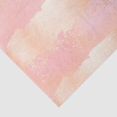 Penseelstreken Roos goud & roze Tissuepapier (Detail)