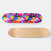 penseelstreken skateboard (Horizontaal)