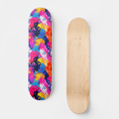 penseelstreken skateboard (Voorkant)