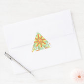 Penseeluitbarsting Driehoek Sticker (Envelop)