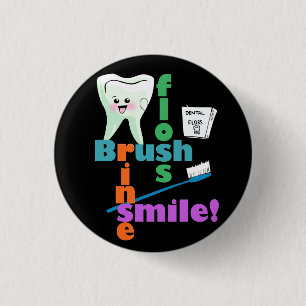 Penseeluiteinde Rinse SMILE Ronde Button 3,2 Cm