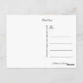 Pensées Colorées ~ Cartes Postales / Invitations (Dos)