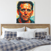 Pensées de jeune homme - Plus près - Impression su (Insitu(Chambre))