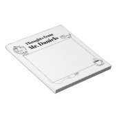 Pensées du Bloc-notes de conception simple de l'en (Incliné)