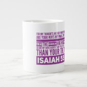 Pensées Jumbo Mug (Devant)