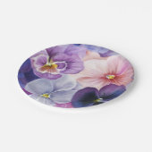 Pensées pour la table - Assiettes en papier (Angle)