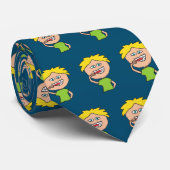 Penselen Teeth Stropdas (Opgerold)