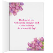 Penser à des tulipes de cartes en seau (Intérieur (Droit))