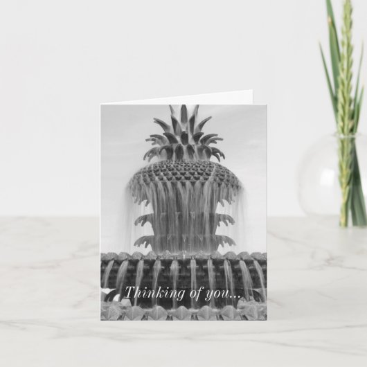 Penser À L'Ananas Apaisant De Votre Carte (Devant)