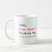 Penser à Mug (Gauche)