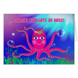 Penser à toi, Hugs !, Humourous, Sassy Octopus